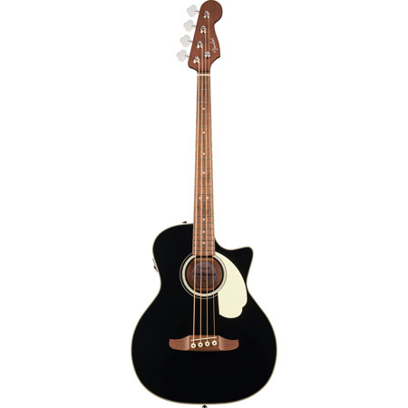 Fender California Deluxe Kingman Bass CE Acoustic Electric Bass Guitar Black