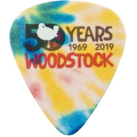 Fender Woodstock Limited Edition Picks for Guitar, Pack of 6, Tie Dye
