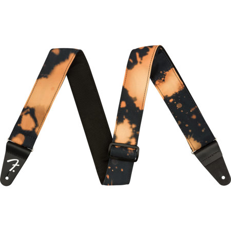 Fender Tie Dye Acid Wash Strap, Black