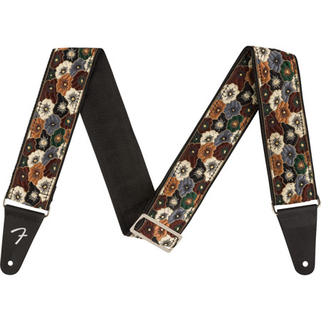 Fender 2" Wild Bloom Strap Brown