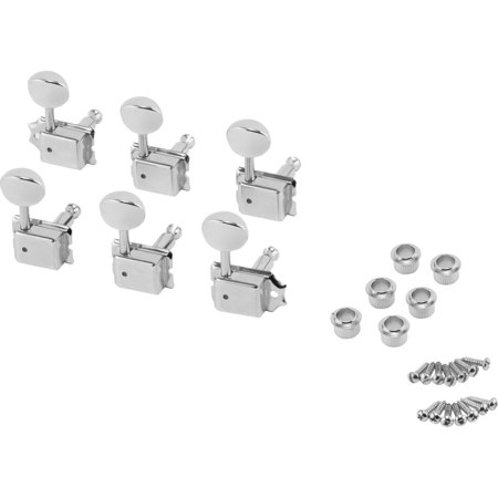 Fender American Vintage Staggered Tuning Machines, Set of 6, Chrome