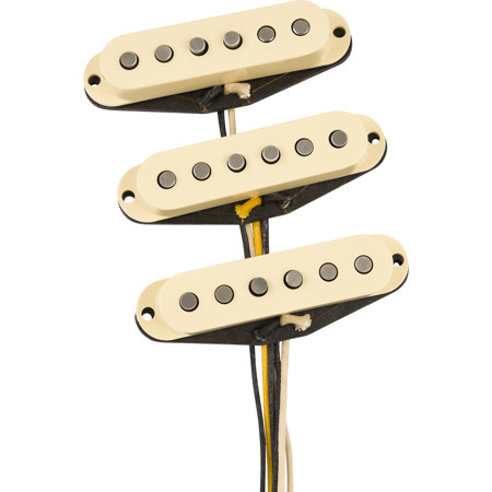 Fender Custom Shop Troposphere Stratocaster Pickup, Aged White, 3-Pack