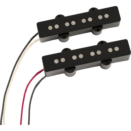 Fender Coastline '62 Jazz Bass Pickup, 2-Pack, Black