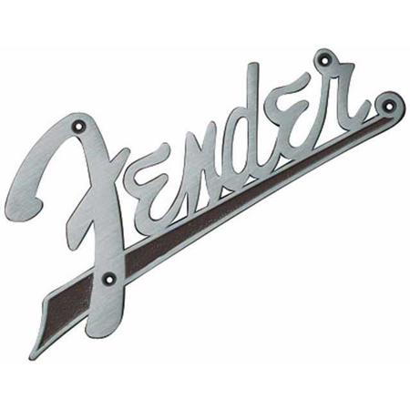 Fender '63 Flat Amplifier Logo, Brown