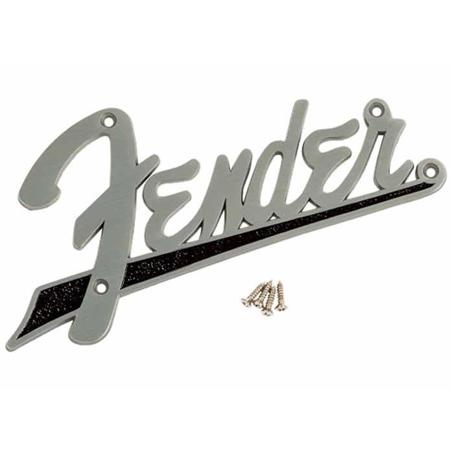 Fender Flat Amplifier Logo, Black