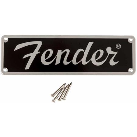 Fender Tweed Amplifier Logo, Black