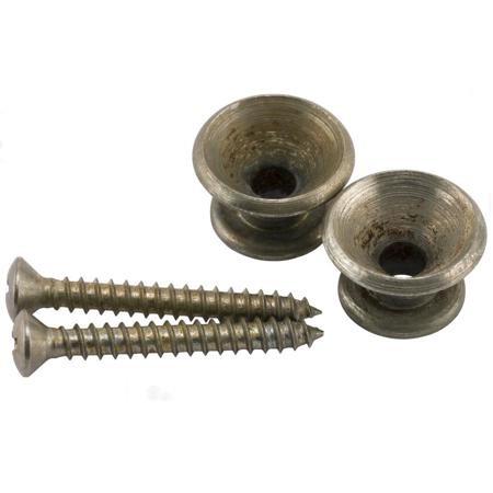 Fender Road Worn Strap Buttons, 2-Pack