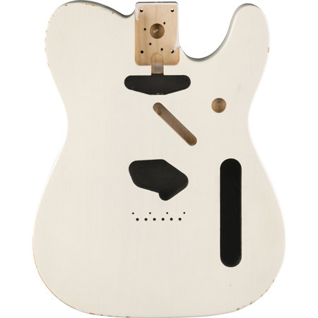 Fender Road Worn 50's Telecaster SS Alder Body with Vintage Bridge Mount White Blonde
