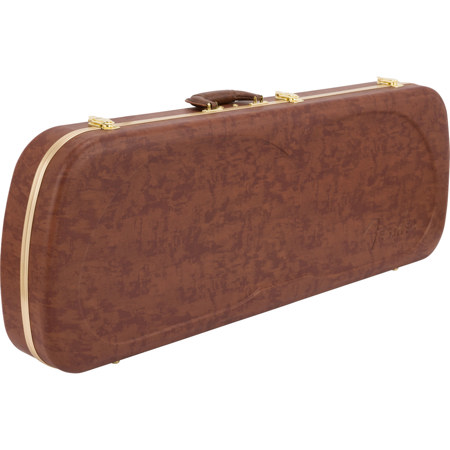 Fender Eyeglass Carry Case for Jazzmaster and Jaguar Guitars, Brown