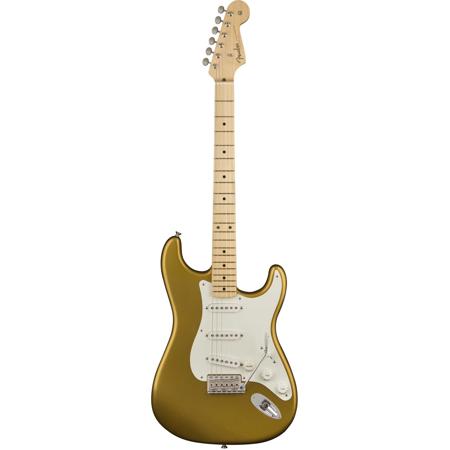 Fender American Original '50s Stratocaster Electric Guitar, Maple, Aztec Gold