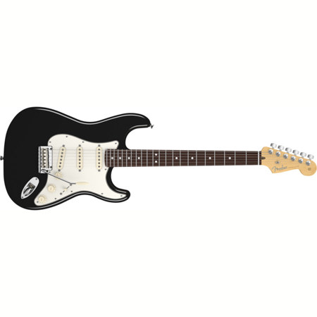 Fender American Standard Stratocaster Guitar Rosewood Fingerboard Black 0113000706