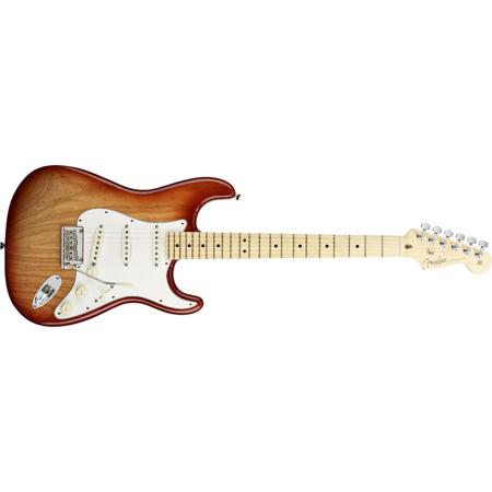 Fender American Standard Stratocaster Guitar, Maple Fingerboard, Sienna Sunburst