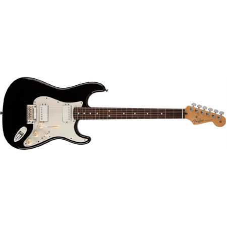 Fender American Standard Stratocaster HH Electric Guitar, Rosewood Fingerboard, Black
