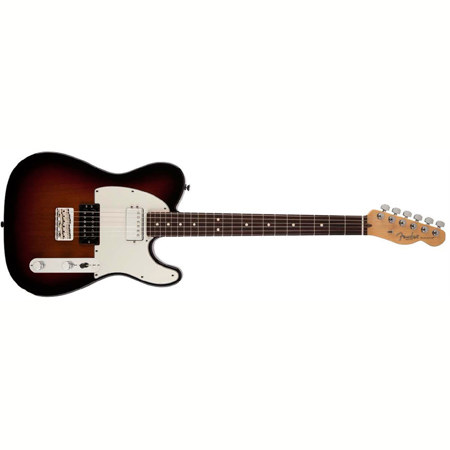 Fender American Standard Telecaster HH Guitar, Rosewood Fingerboard, 3-Color Sunburst