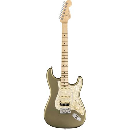 Fender American Elite Stratocaster HSS, Maple Neck, Satin Jade (Open Box)