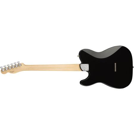 Fender American Elite Telecaster 6-String Electric Guitar, Ebony