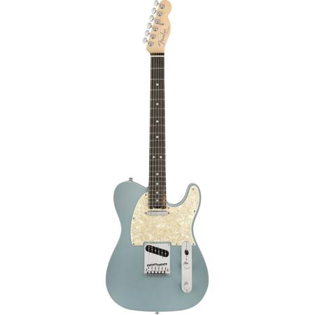 Fender American Elite Telecaster, Ebony Fingerboard, Satin Ice Blue Metallic