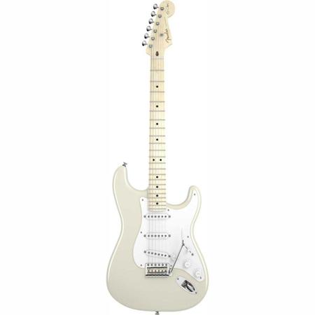 Fender Artist Series Eric Clapton Stratocaster Electric Guitar, Maple Fingerboard, Olympic White
