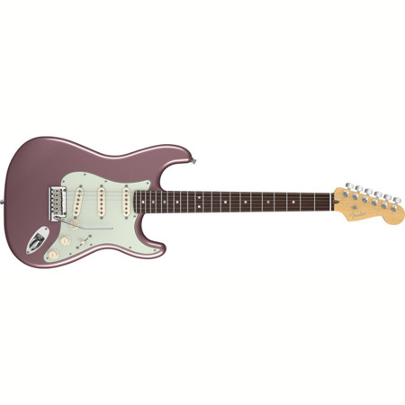 Fender American Deluxe Stratocaster Guitar, Rosewood Fingerboard, Burgundy Mist