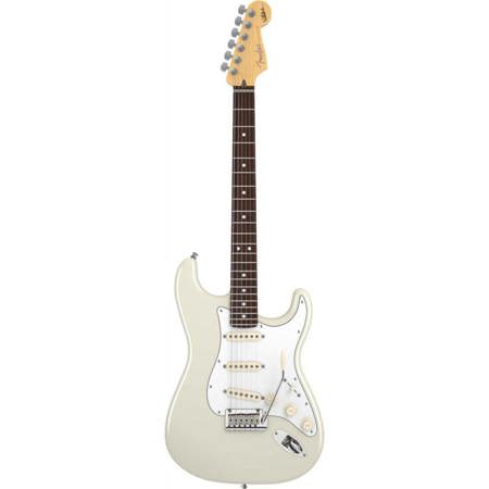 Fender Jeff Beck Stratocaster Electric Guitar,Rosewood Fingerboard,Olympic White