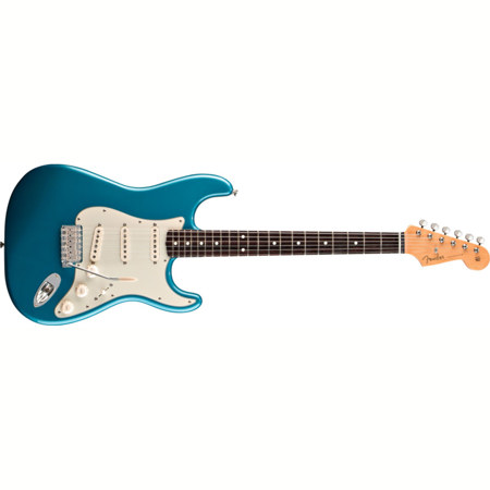 Fender '60s Stratocaster Electric Guitar, Rosewood Fingerboard, Lake Placid Blue