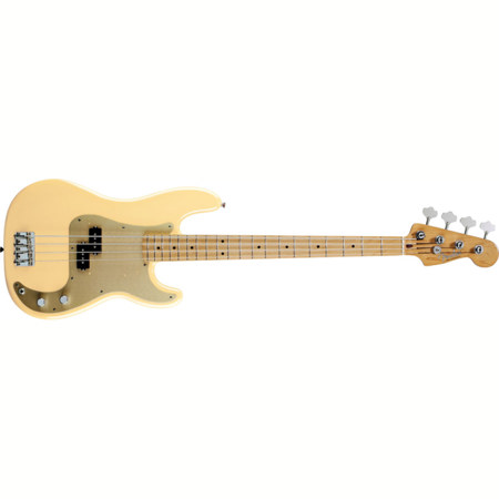 Fender Classic '50s Precision Bass Guitar, Maple Fingerboard, Honey Blonde