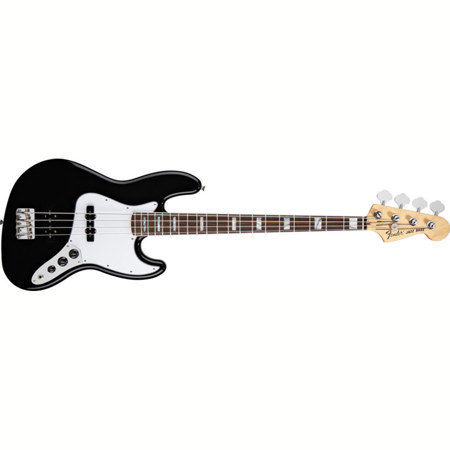 Fender Classic Series 70s Jazz Bass Guitar Rosewood Fingerboard Black 0132000306
