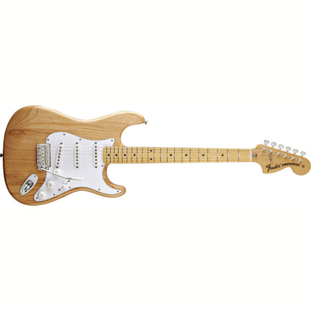 Fender '70s Stratocaster Electric Guitar, Maple Fingerboard, Natural