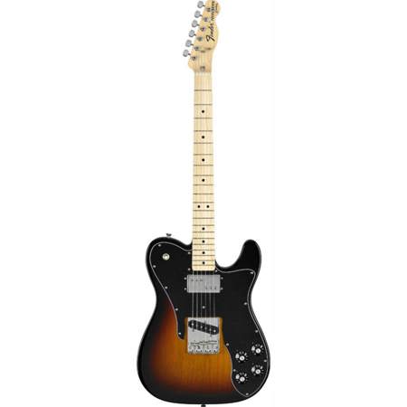 Fender Classic Series '72 Telecaster Custom Guitar, Maple FB, 3-Color Sunburst