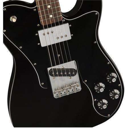 Fender Classic Series '72 Telecaster Custom Electric Guitar, Pau Ferro, Black