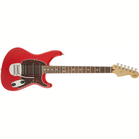 Fender Sergio Vallin Signature Stratocaster Guitar, Hot Rod Red