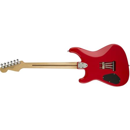 Fender Sergio Vallin Signature Stratocaster Guitar, Hot Rod Red