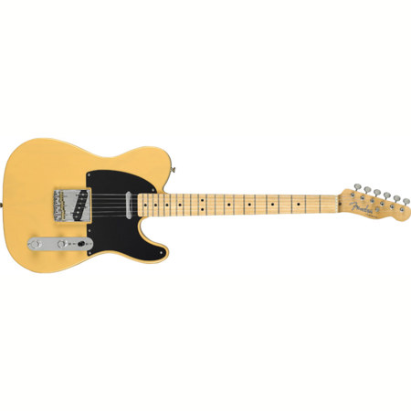 Fender Classic Player Baja Telecaster Electric Guitar, Maple Fingerboard, Blonde