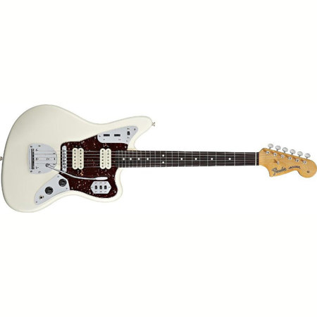 Fender Classic Player Jaguar Special HH Electric Guitar, Olympic White