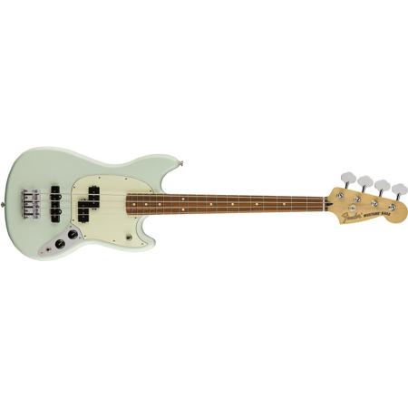 Fender Mustang Bass PJ Electric Guitar, Sonic Blue