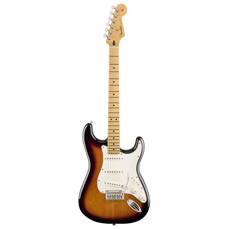 Fender Player Stratocaster Electric Guitar, Maple Fingerboard, 2-Color Sunburst