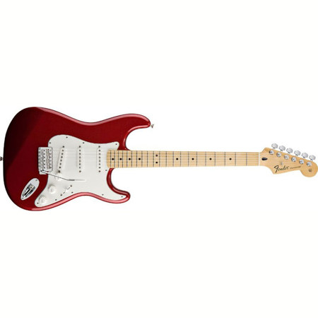 Fender Standard Stratocaster Guitar, Maple Fingerboard, No Bag, Candy Apple Red