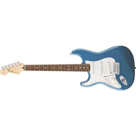 Fender Standard Stratocaster, Left-Handed, Lake Placid Blue