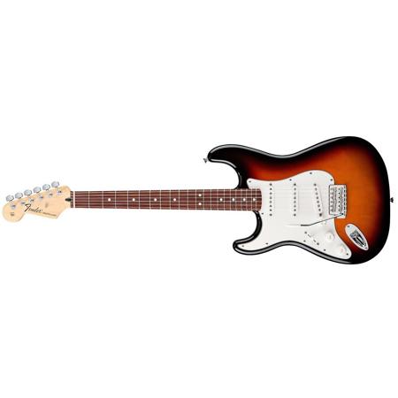 Fender Standard Stratocaster, Left-Handed, Rosewood Fingerboard, Brown Sunburst