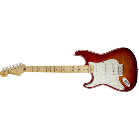 Fender Standard Stratocaster Plus Top, Left-Handed, Maple Fingerboard, Aged Cher