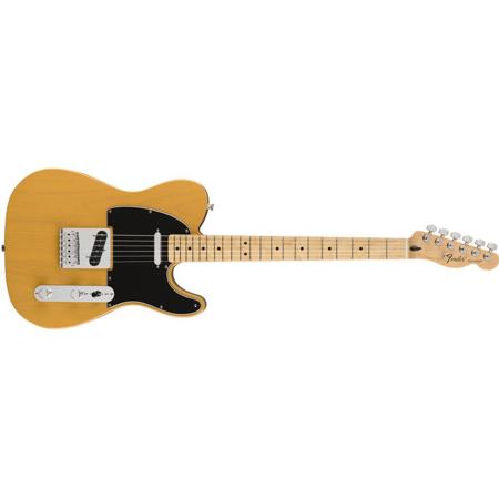 Fender Standard Telecaster Electric Guitar, Maple, Butterscotch Blonde