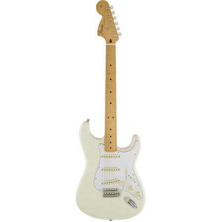 Fender Jimi Hendrix Stratocaster Electric Guitar, Maple Fingerboard, Olympic White