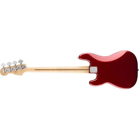 Fender Standard Precision Bass Electric Guitar, Pau Ferro, Candy Apple Red