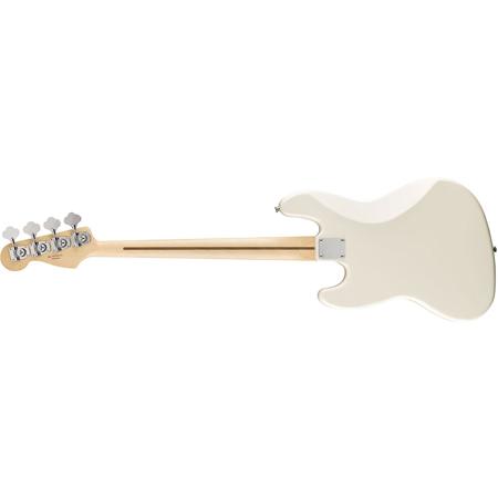 Fender Standard Jazz Bass Electric Guitar, Pau Ferro Fingerboard, Arctic White