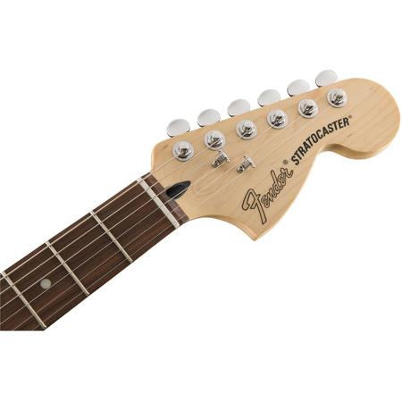 Fender Deluxe Roadhouse Strat Electric Guitar, Pau Ferro, Mystic Ice Blue