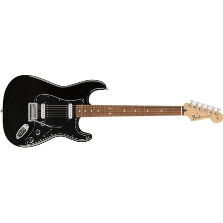 Fender Standard Stratocaster HH Electric Guitar, Black