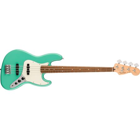 Fender Player Jazz Bass Electric Guitar, Sea Foam Green