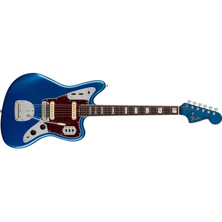 Fender 60th Anniversary Jaguar Electric Guitar, Mystic Lake Placid Blue