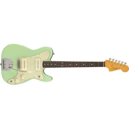 Fender Limited Edition 2018 Jazz-Tele 6-String Guitar, Surf Green (Open Box)