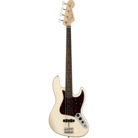 Fender American Original '60s Jazz Electric Bass Guitar, Olympic (Open Box)